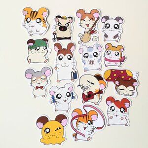 HAMTARO Stickers Lot Little Hamsters Big Adventures Ham-Ham